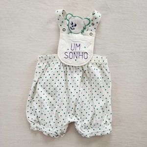 Vintage Polka Dot Romper 12-18 months